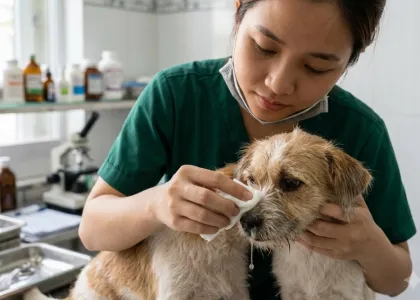 Chó bị chảy nước mũi: Khi nào cần điều trị?