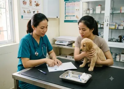 Lịch tiêm phòng cơ bản cho chó con mà người nuôi cần biết
