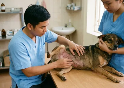 Chó bị ngứa, gãi nhiều nhưng không thấy ve rận: Vì sao?