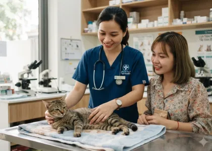 Những dấu hiệu cho thấy chó mèo có thể đang nhiễm giun sán